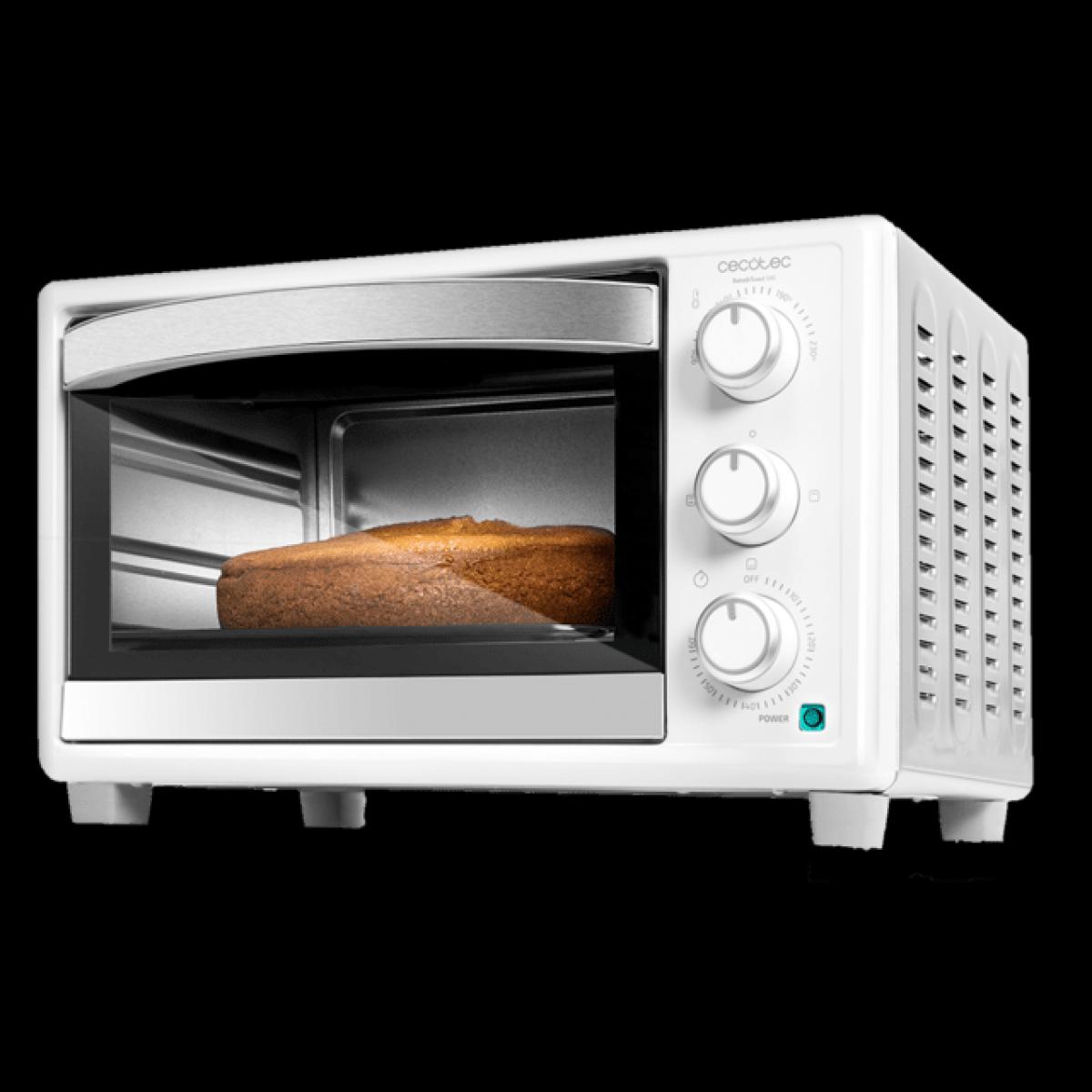 HORNO SOBREMESA CECOTEC 03812 BAKE&TOAST 2300 WHITE 23L 1500W