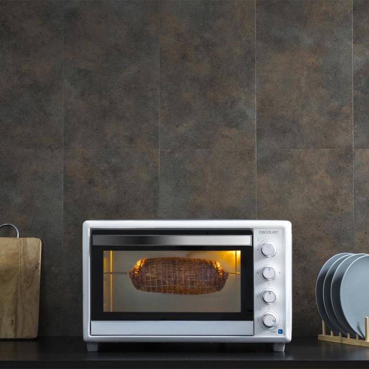 HORNO SOBREMESA CECOTEC 03815 BAKE&TOAST 4600 WHITE GYRO 46L 2000W