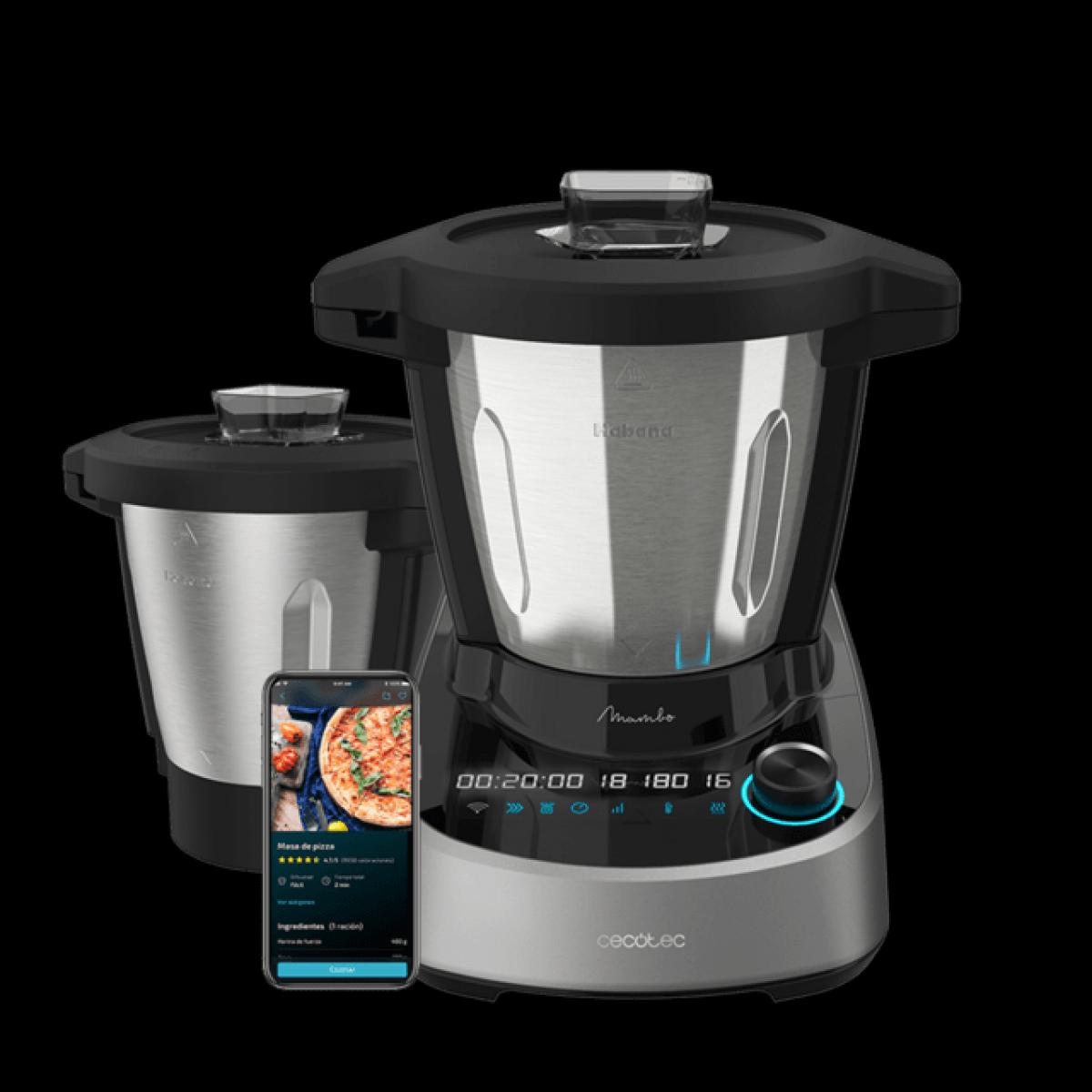 ROBOT CECOTEC 04342 MAMBO 11090 HABANA 37F. JARRA INOX WIFI