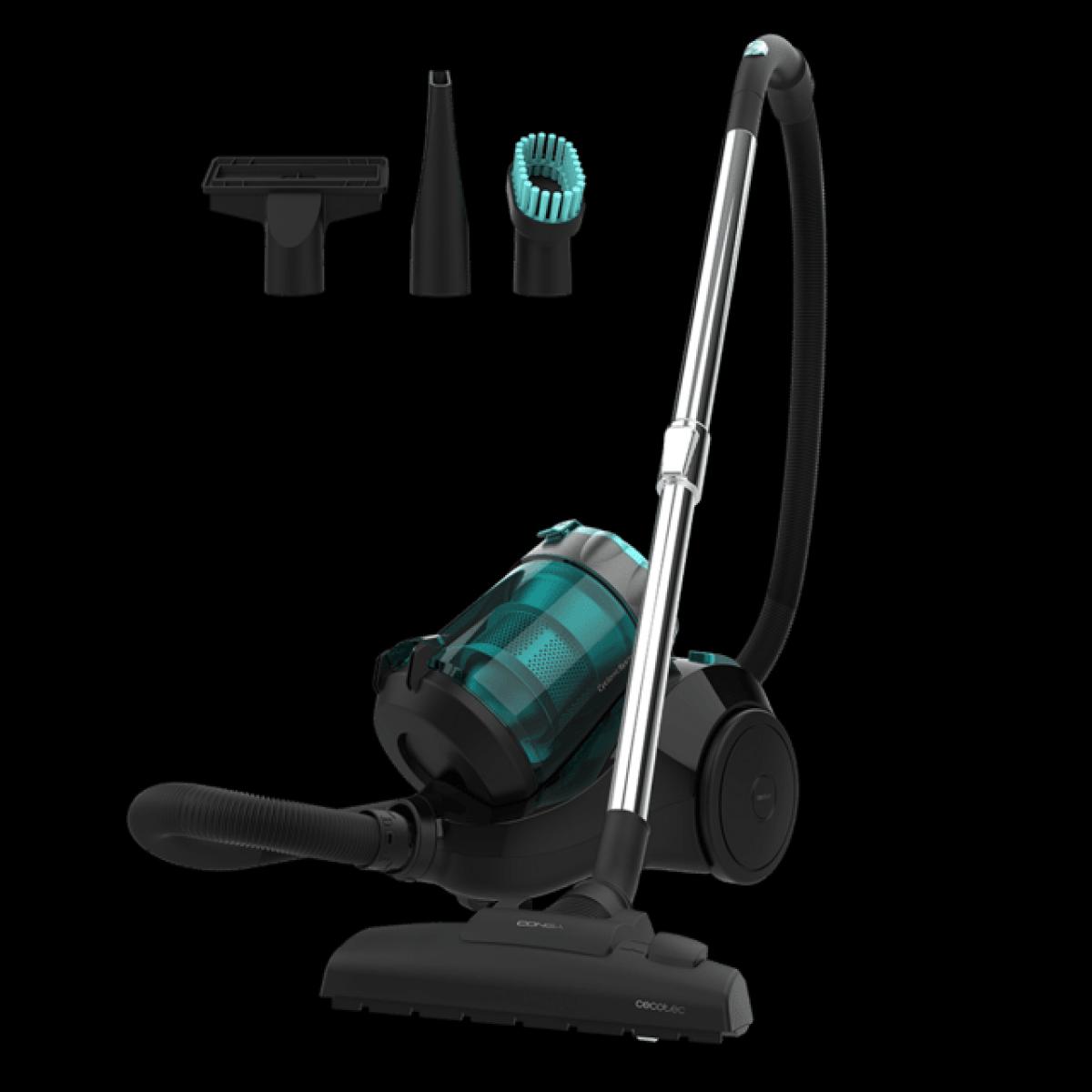 ASPIRADOR CECOTEC 08590 CONGA ROCKSTAR MULTICYCLONIC COMPACT PLUS 800W S-BOLSA