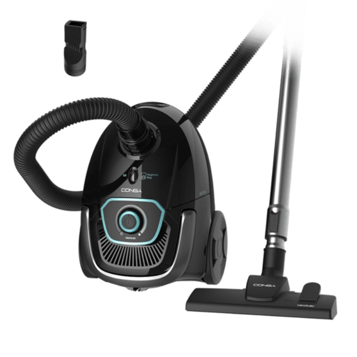 ASPIRADOR CECOTEC 08576 CONGA POWERBAG 2500 PLUS 850W 2,5L ACC.2EN1 NGO