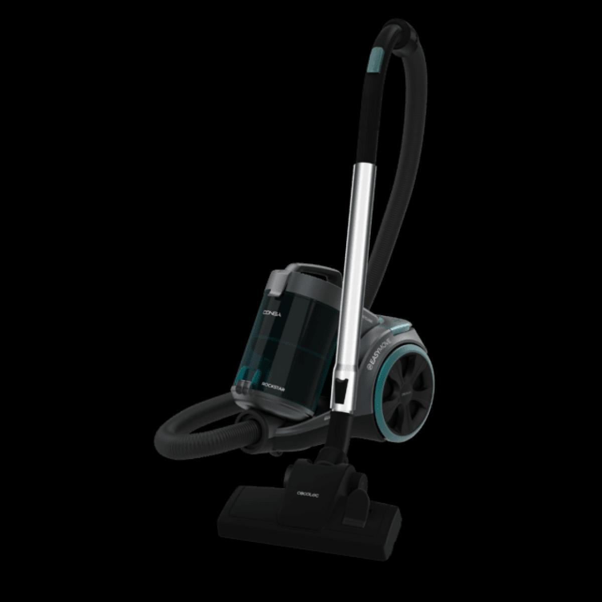 ASPIRADOR S-BOLSA CECOTEC 04467 CONGA ROCKSTAR MULTICYCLONIC XL POWERSTYLE 900W