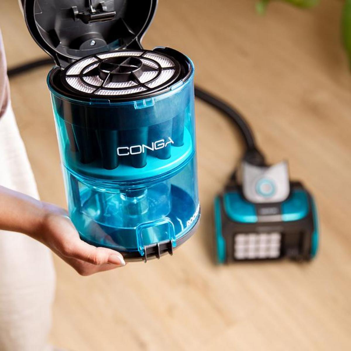 ASPIRADOR S-BOLSA CECOTEC 04467 CONGA ROCKSTAR MULTICYCLONIC XL POWERSTYLE 900W