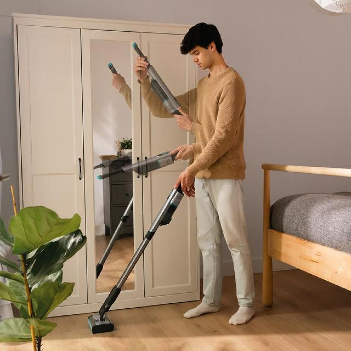 ESCOBA CECOTEC 08408 SCOBA 2100 TWICE 210W AUT.45MIN