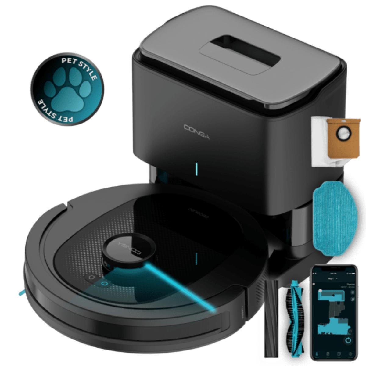ROBOT ASPIRADOR CECOTEC A01_EU01_100082 CONGA 8490 ULTIMATE ULTRA POWER HOME 4EN1