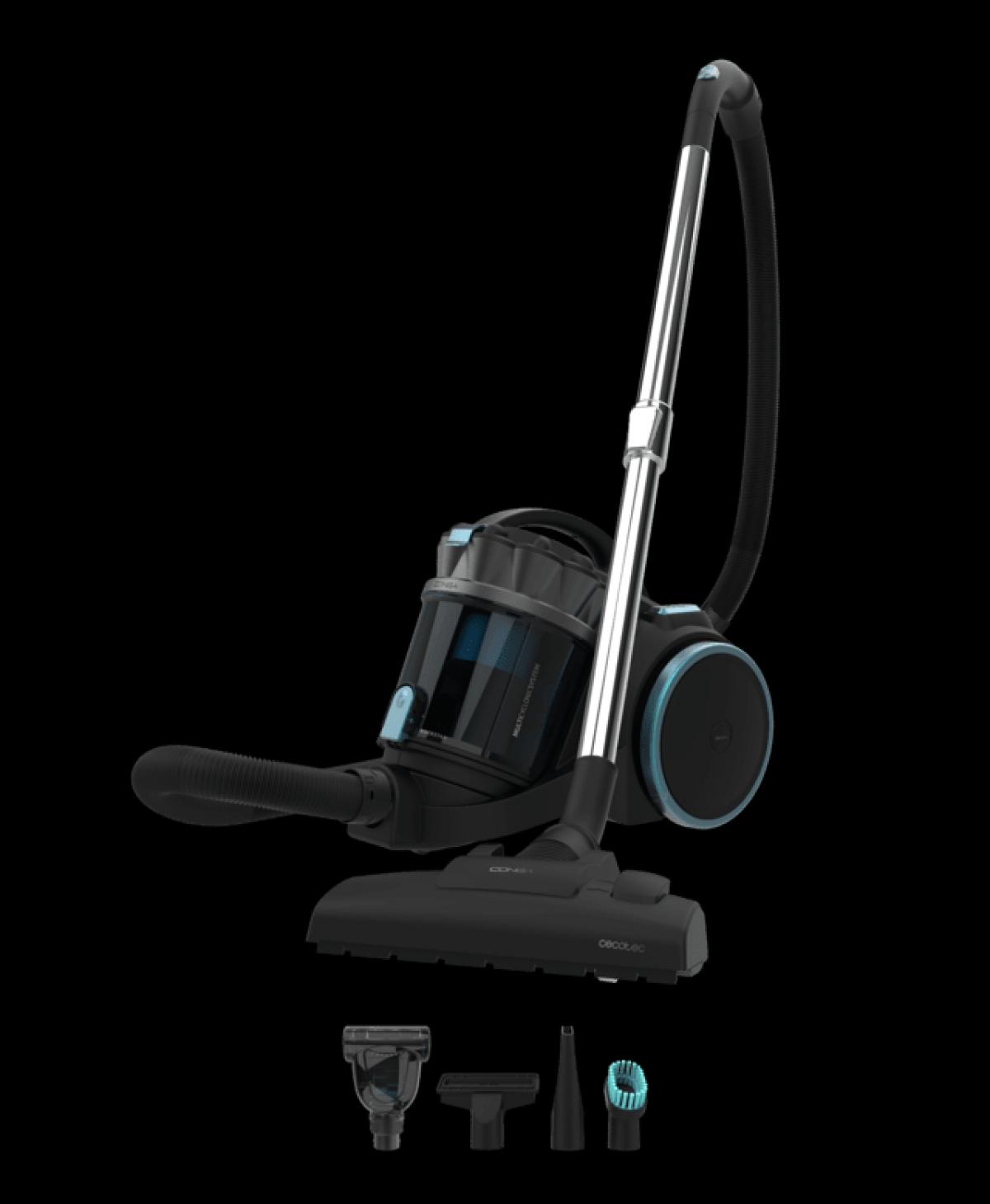 ASPIRADOR CECOTEC 08586 S-BOLSA CONGA ROCKSTAR MULTICYCLONIC XXL ANIMAL PLUS 800W