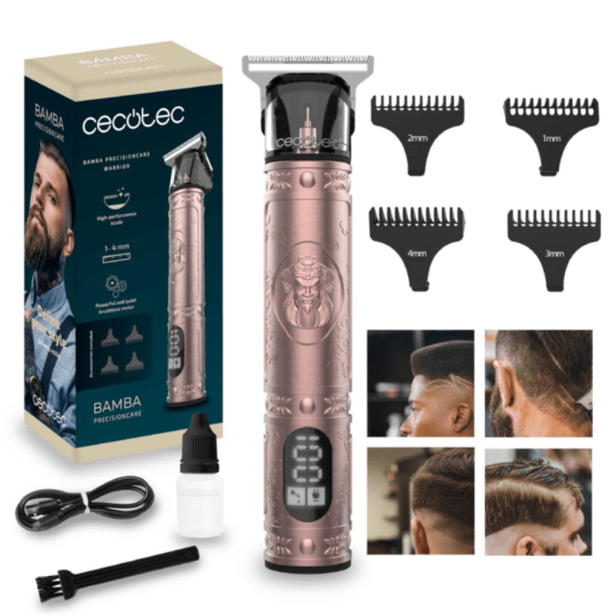 PERFILADORA CECOTEC 04445 BAMBA PRECISIONCARE WARRIOR SILENCIOSO LCD
