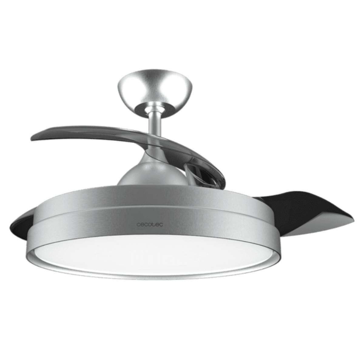 VENTILADOR TECHO CECOTEC 05994 ENERGYSILENCE AERO 4280 INVIS. STEEL 40W 106CM