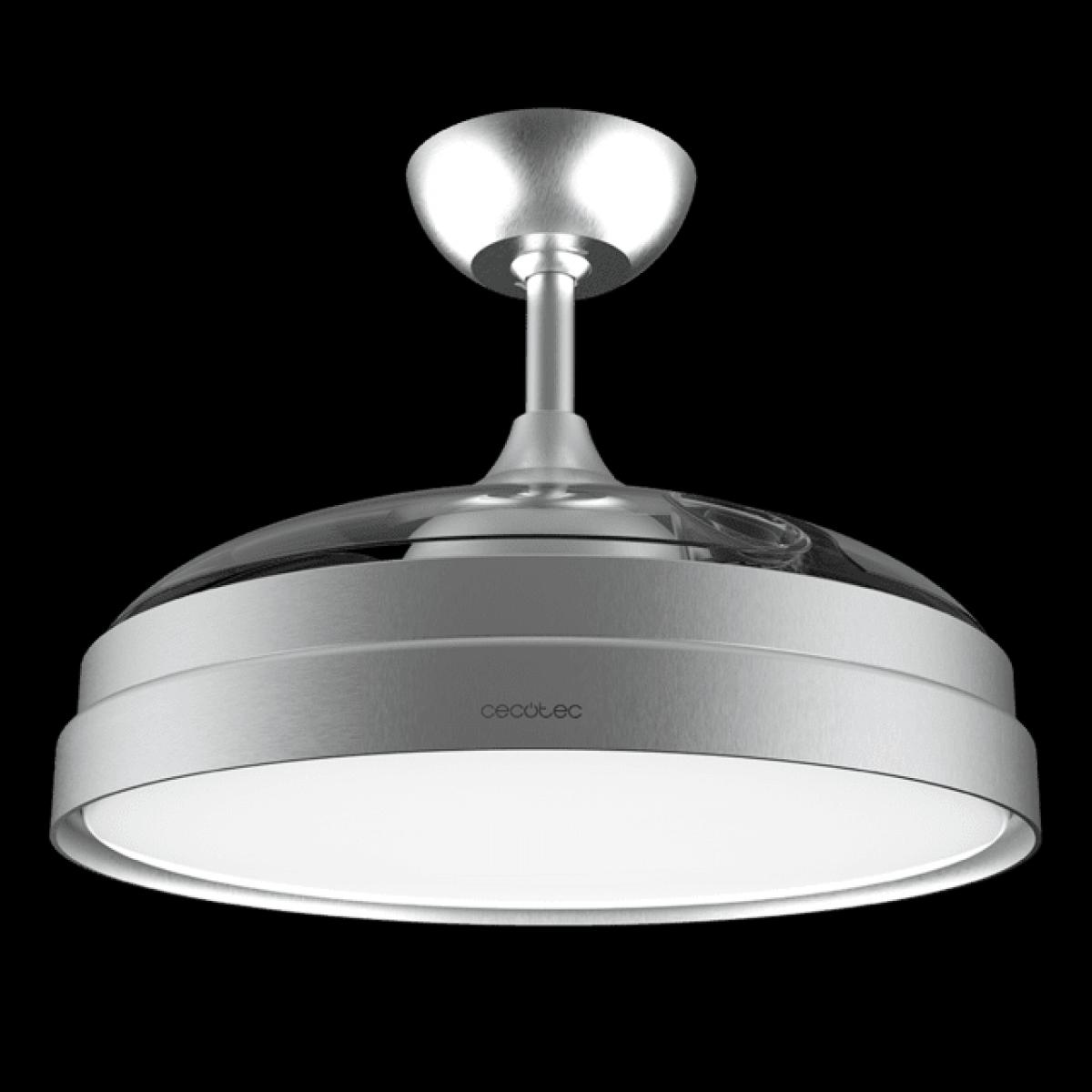 VENTILADOR TECHO CECOTEC 05994 ENERGYSILENCE AERO 4280 INVIS. STEEL 40W 106CM