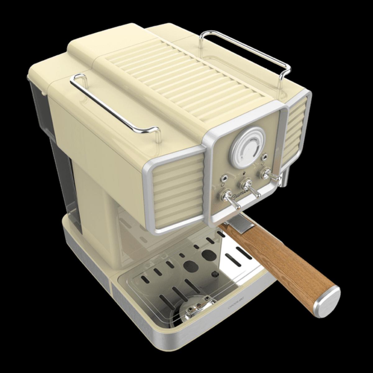 CAFETERA EXPRESS CECOTEC 01629 POWER ESPRESSO 20 TRADIZIONALE LIGHT YELLOW 20BAR.1350W