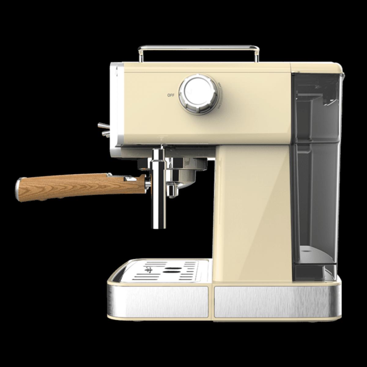 CAFETERA EXPRESS CECOTEC 01629 POWER ESPRESSO 20 TRADIZIONALE LIGHT YELLOW 20BAR.1350W