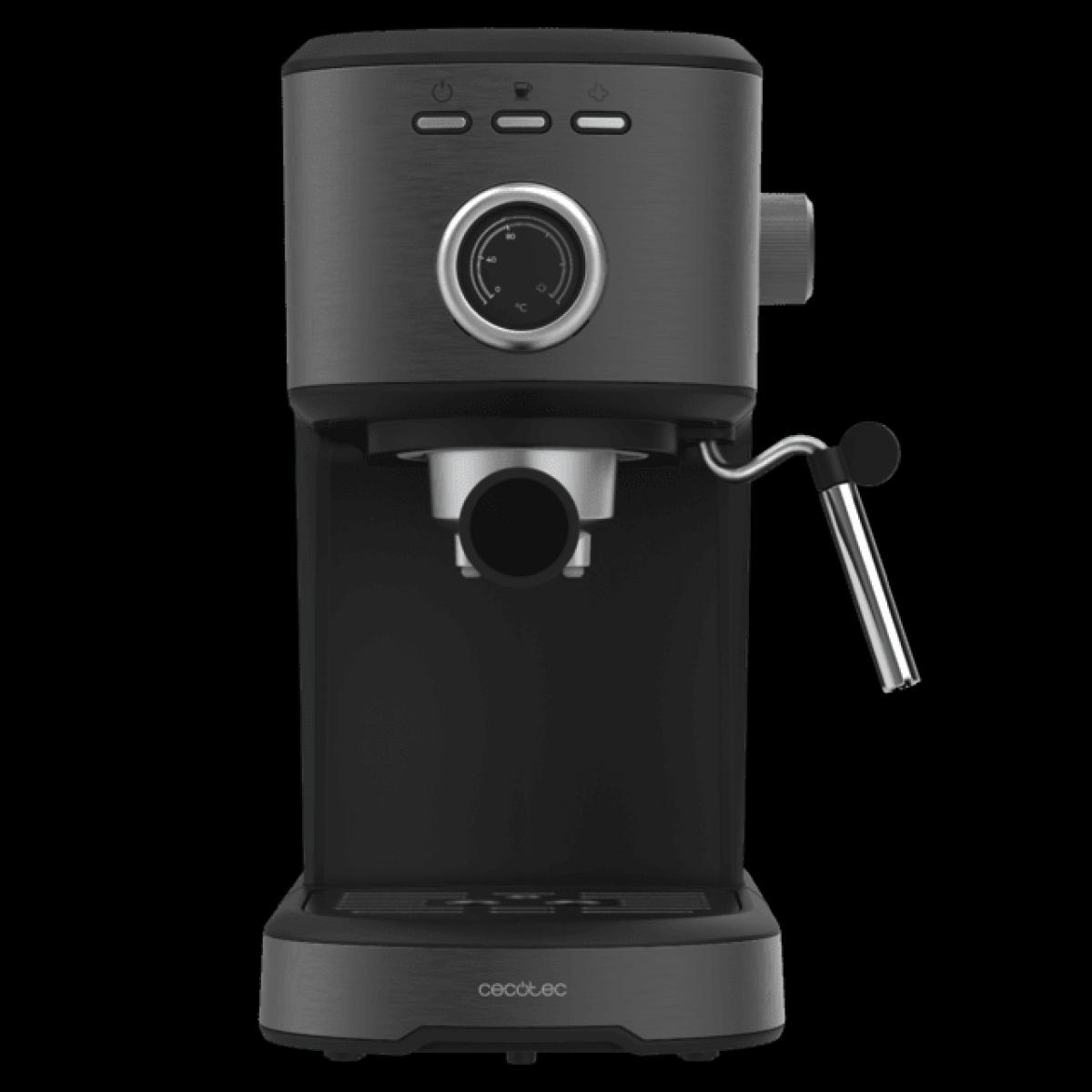 CAFETERA EXPRESS CECOTEC 00275 POWER ESPRESSO 20 PECAN STEEL 20BAR 1100W