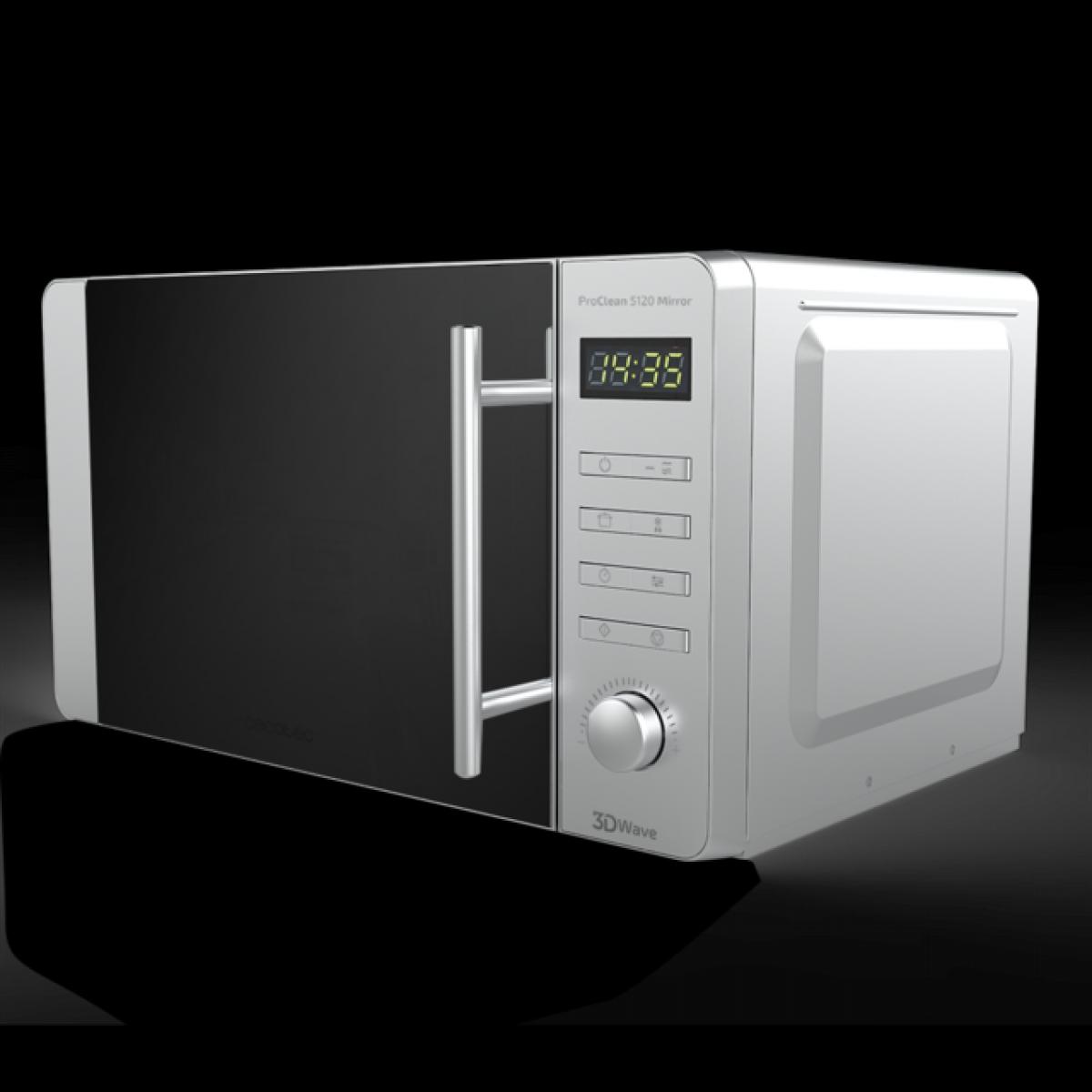 MICROONDAS LIBRE INS CECOTEC 01533 PROCLEAN 5120 MIRROR 20L C-GRILL INOX
