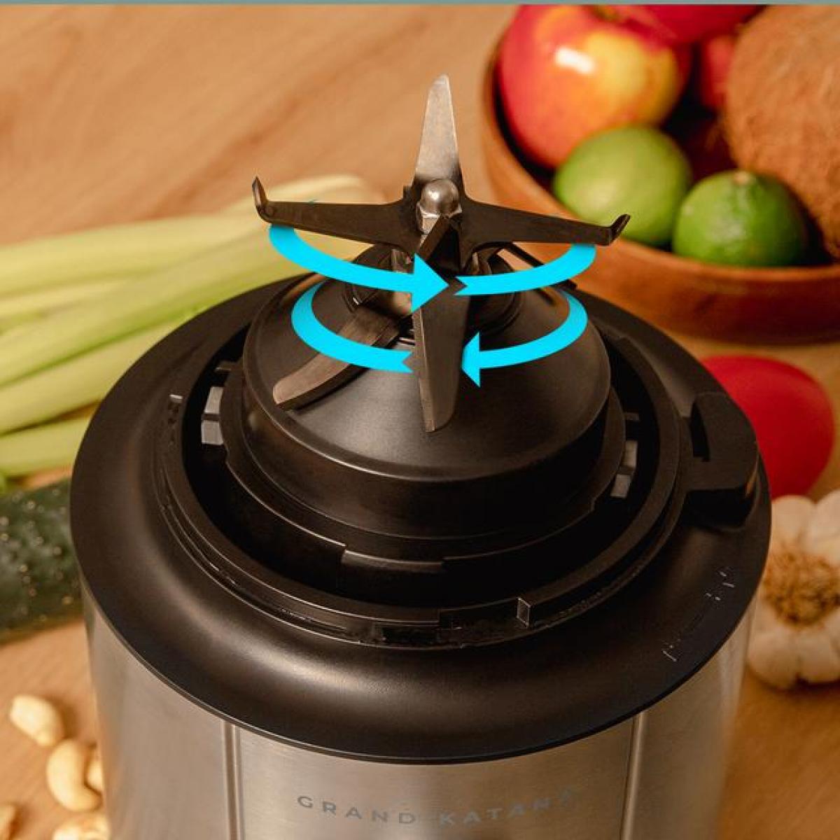 BATIDORA VASO CECOTEC 03984 GRAND KATANA 2700MAX TOTAL DESTROY B 1800W
