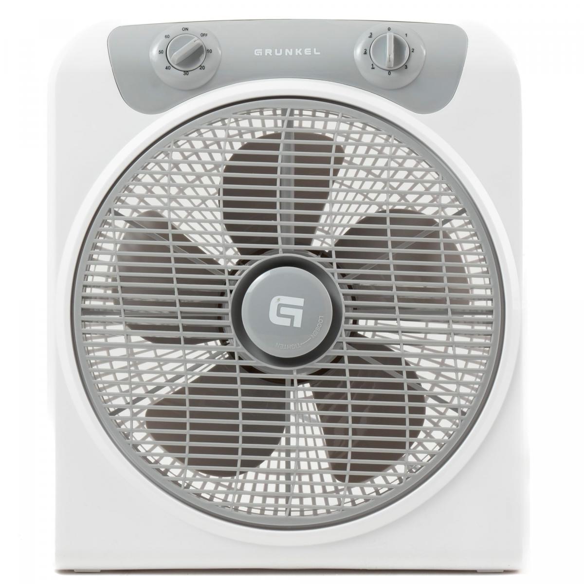 VENTILADOR GRUNKEL BOXFAN 30CM 50W 5 ASPAS BCO