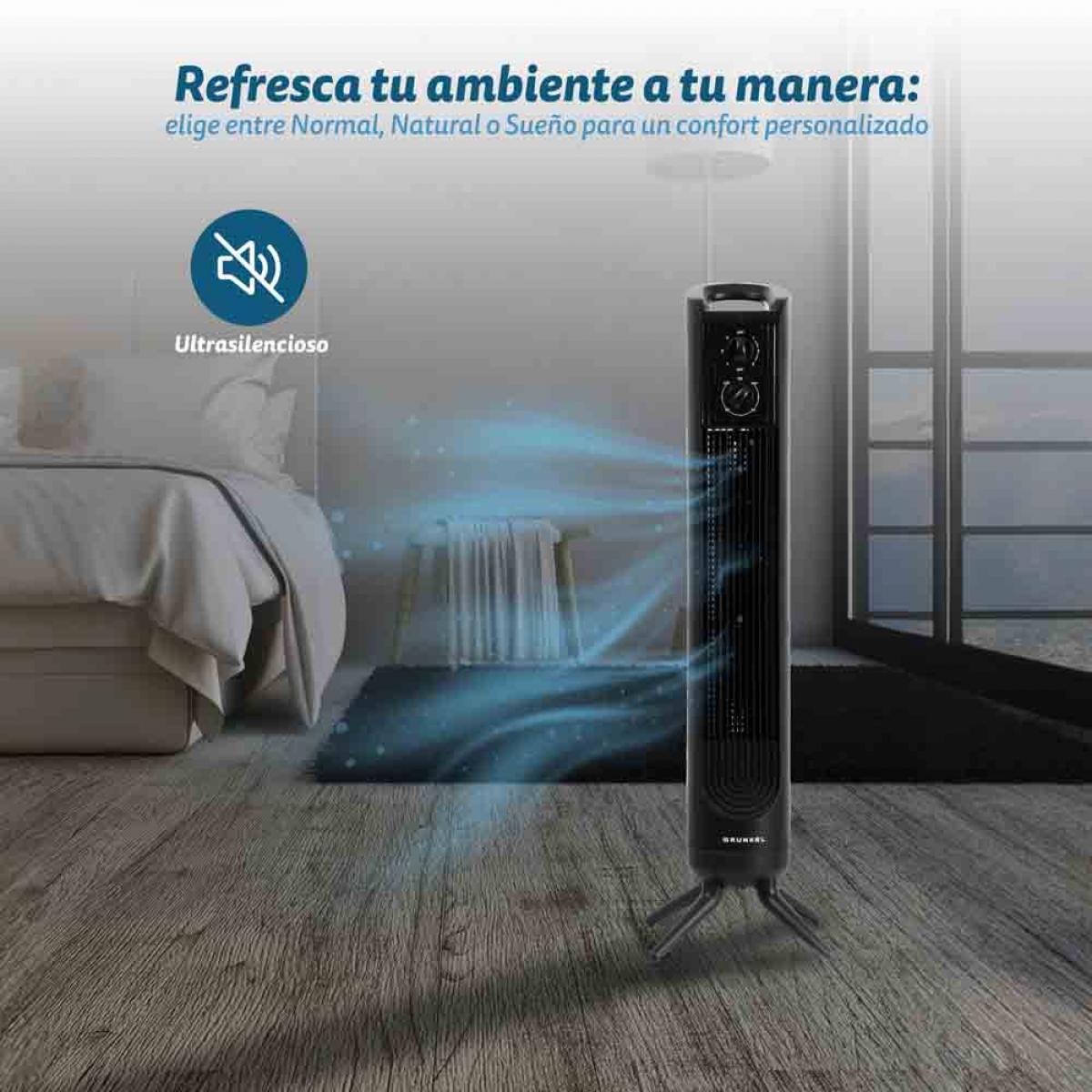 VENTILADOR TORRE GRUNKEL TF-324LNG 81CM 45W NGO