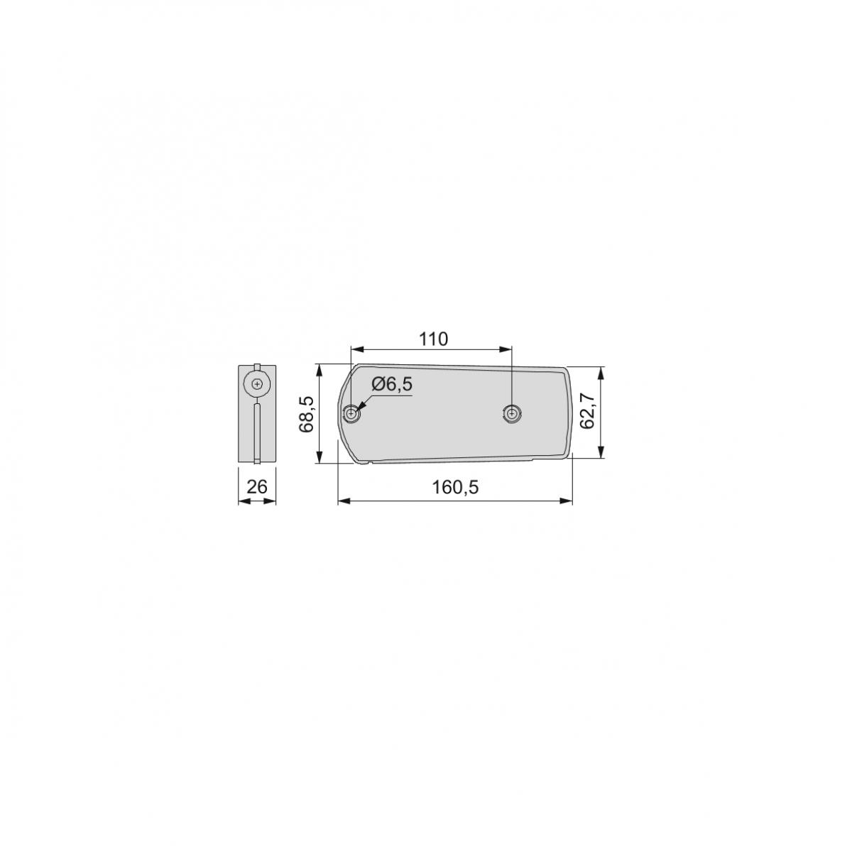 Mecanismo para puertas abatibles Microwinch