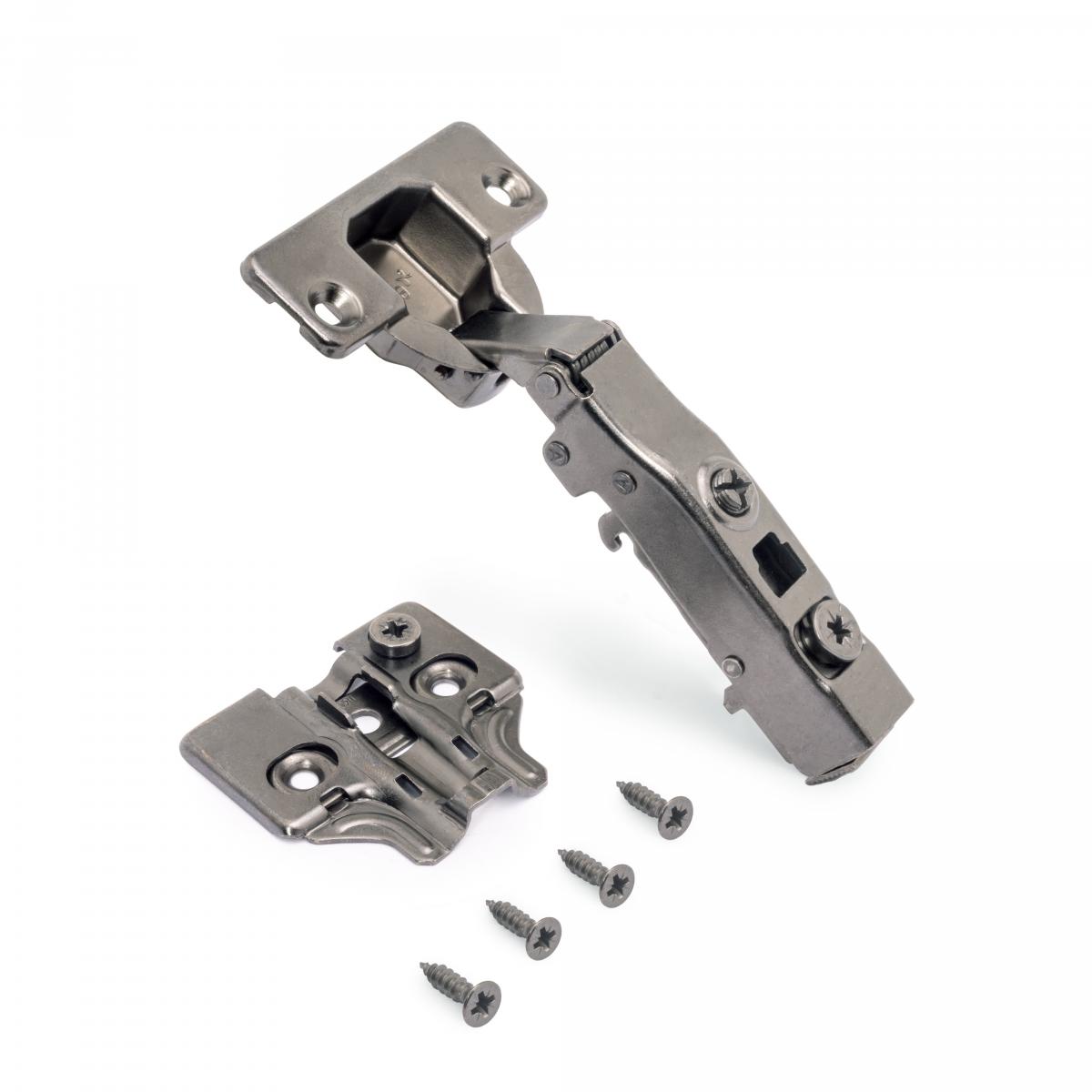 Kit de bisagra recta X91 con cierre suave y suplemento