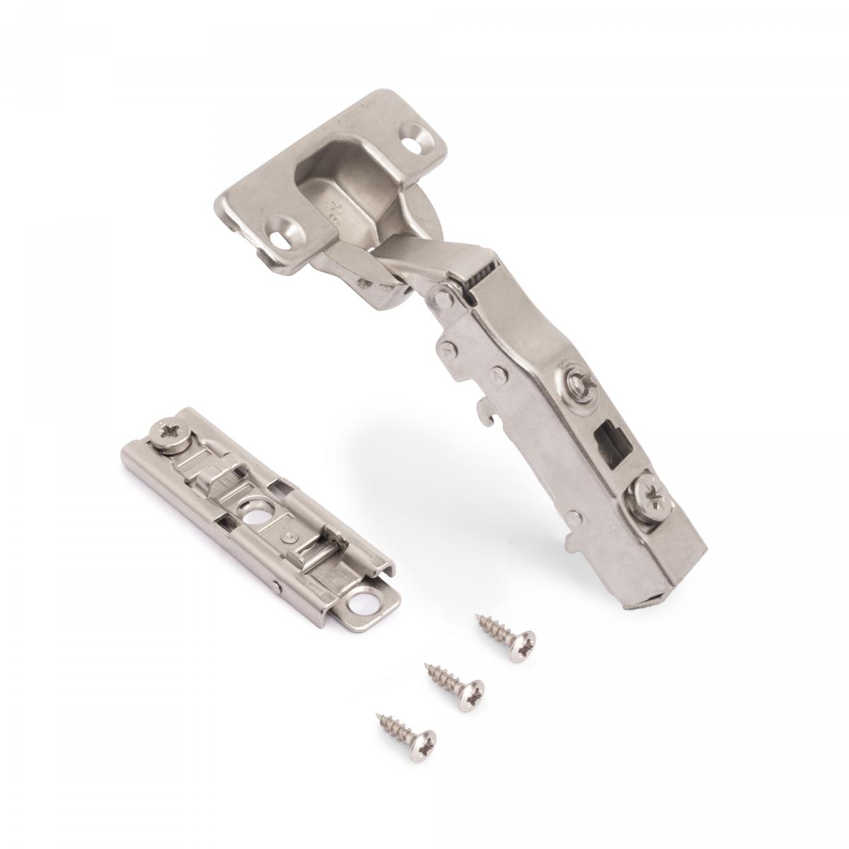 Kit de bisagra recta X91 con cierre suave y suplemento recto