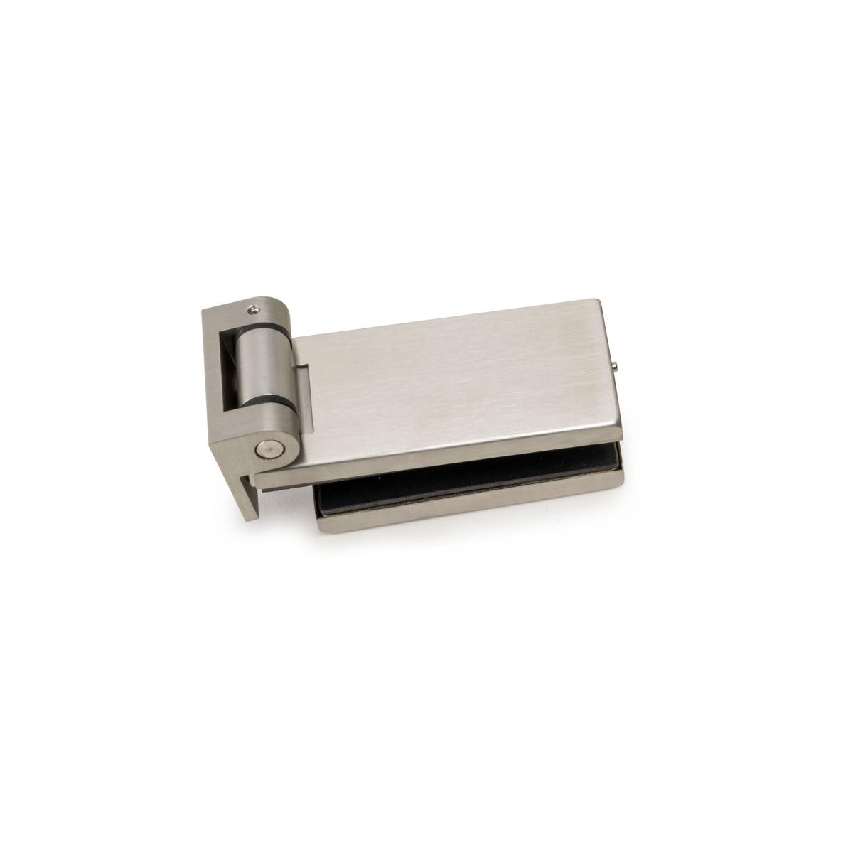 Bisagra para puerta de cristal con pala de 34mm