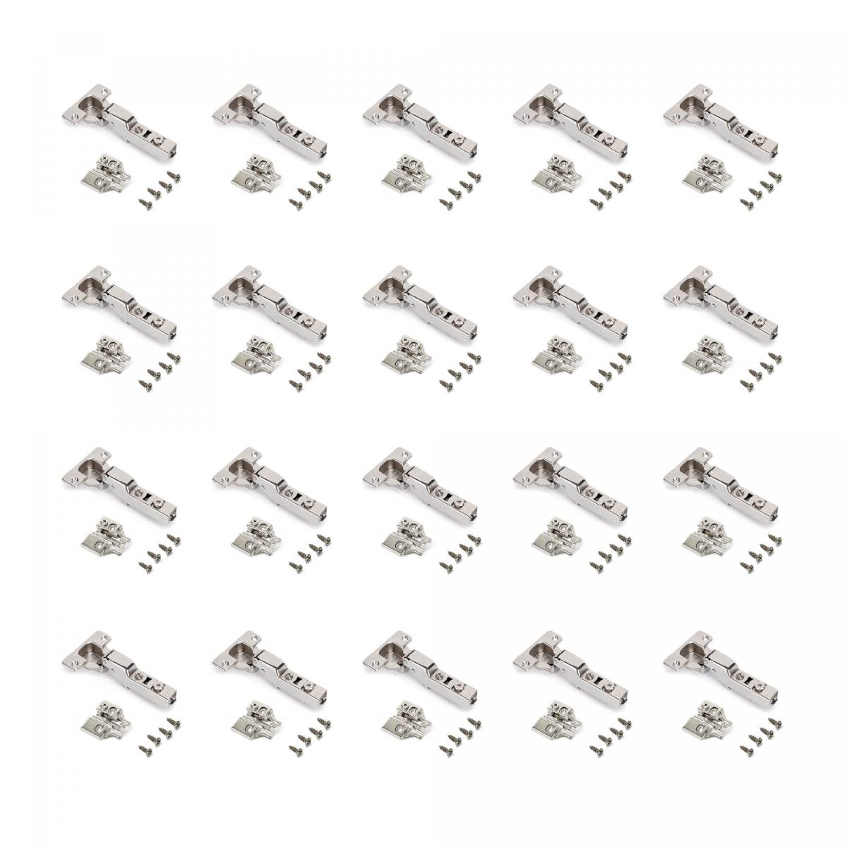 Kit de bisagra codo X92 con cierre suave y suplemento