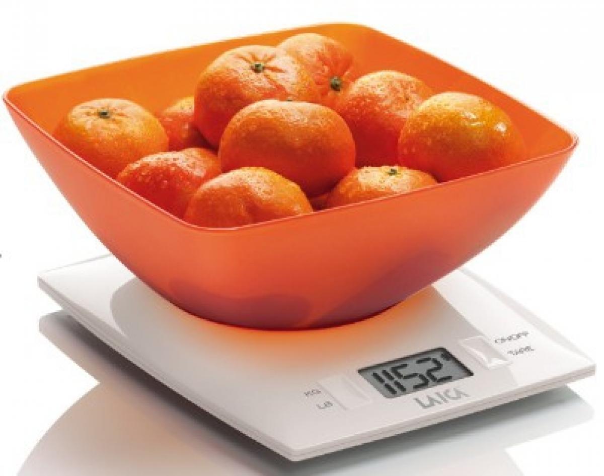 BALANZA COCINA LAICA KS1012O 3KG ELECTRON.NARANJA