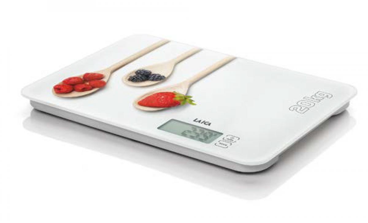 BALANZA COCINA  LAICA KS5020W 20KG ELECT.BLANCO CUCHARAS