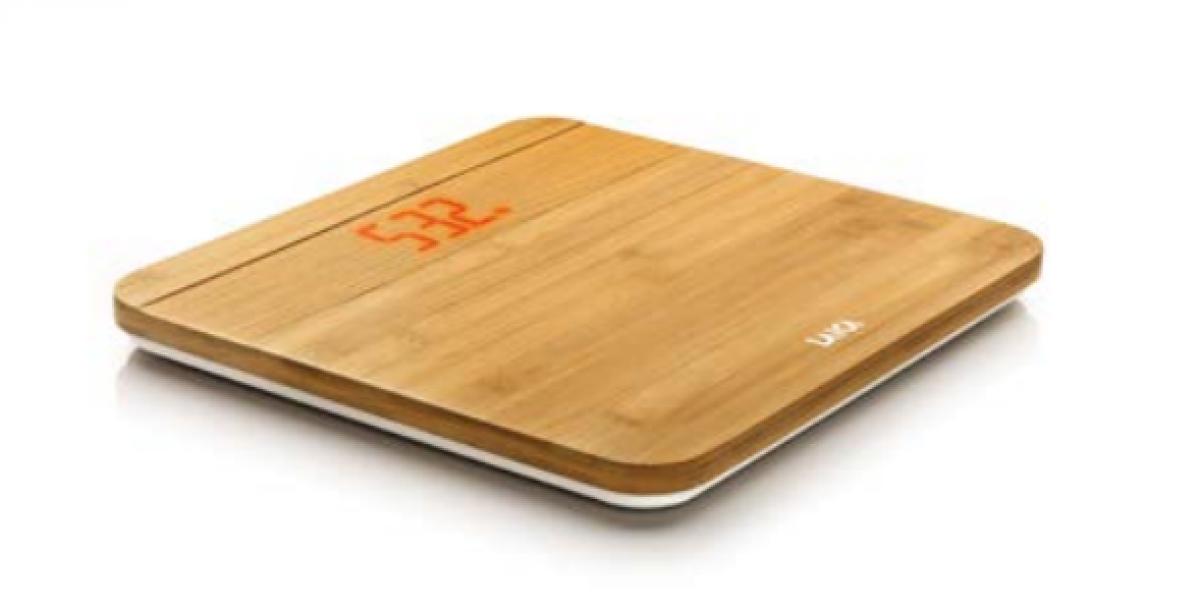 BASCULA BAÑO LAICA PS1067D 150KG.ELEC.MADERA BAMBO