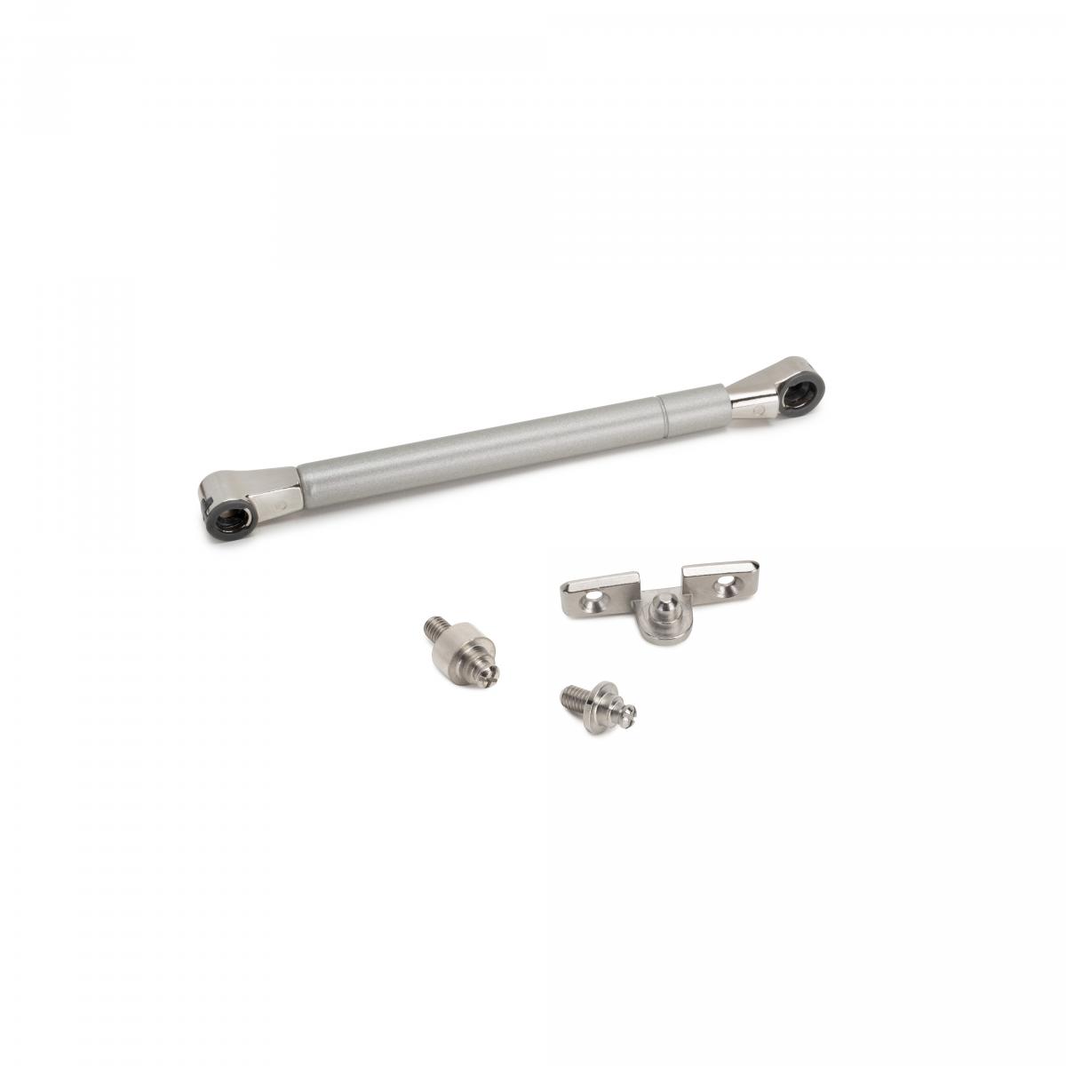 Pistón de diámetro 12 Thin con enganches para puertas abatibles