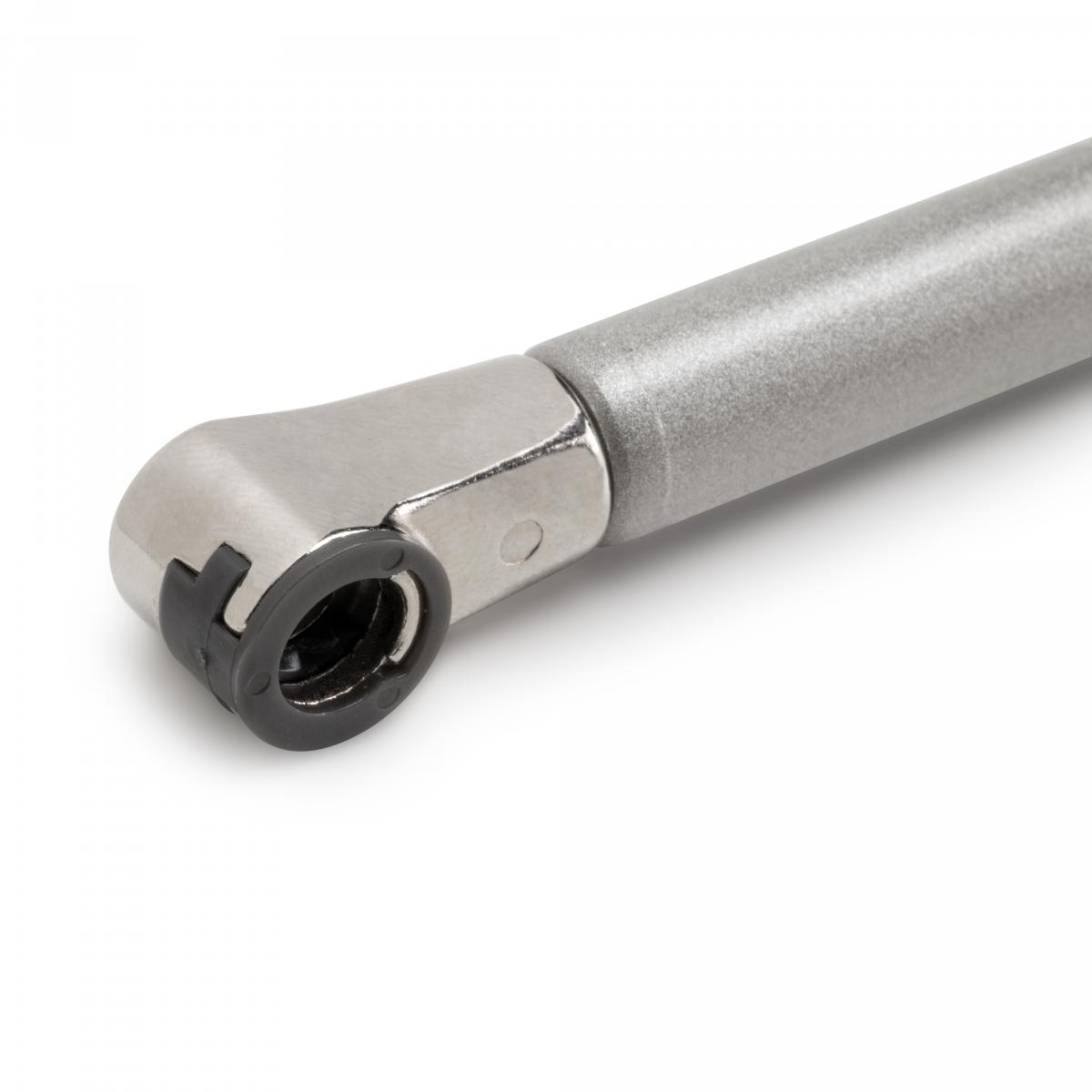 Pistón de diámetro 12 Thin con enganches para puertas abatibles