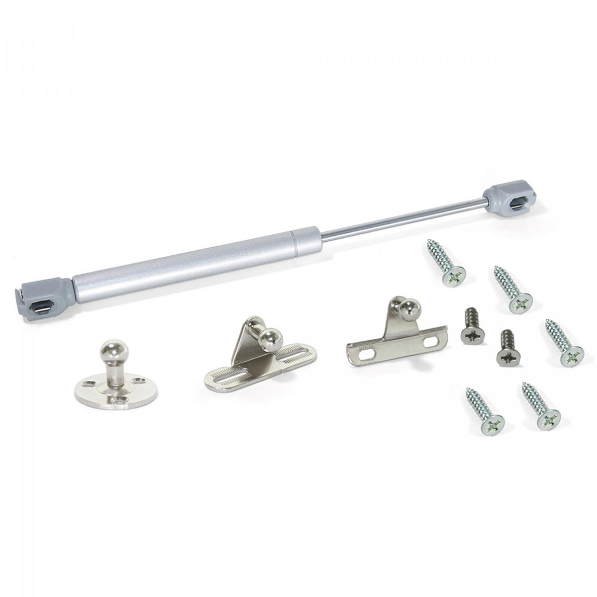 Pistón a gas H con enganches para puertas elevables
