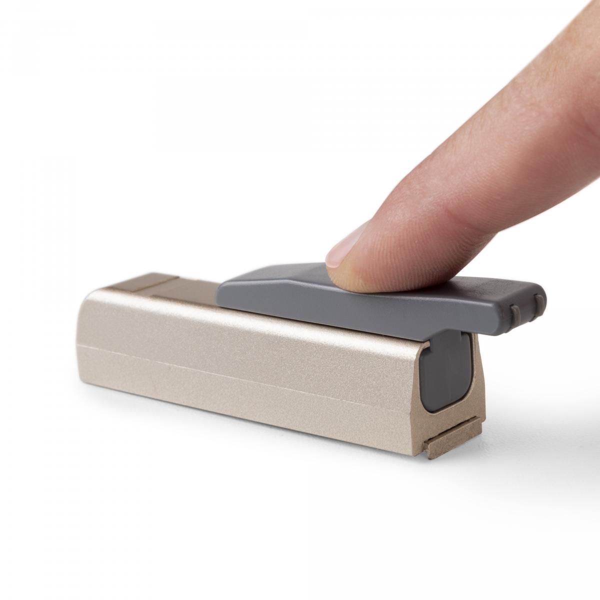 Pistón amortiguador para puertas abisagradas Mildy