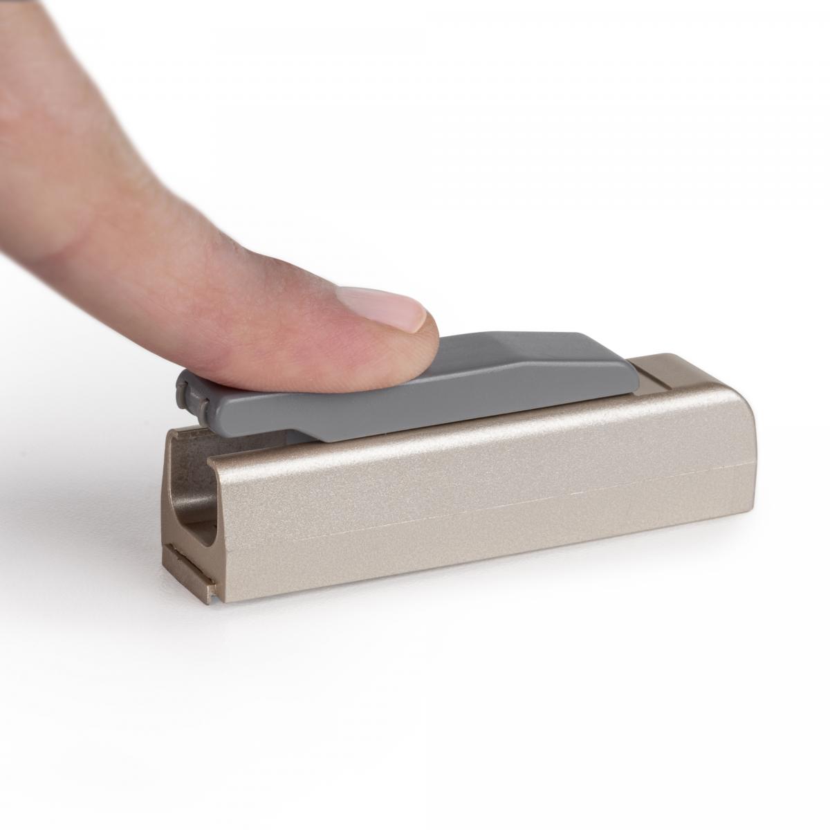 Pistón amortiguador para puertas abisagradas Mildy