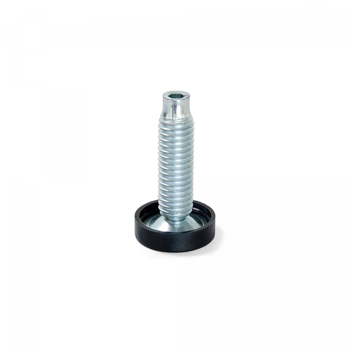 Pie nivelador para mueble con regulación interior M10