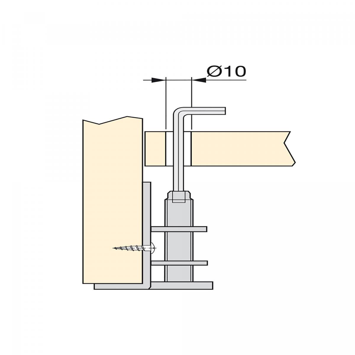 Nivelador para muebles M10