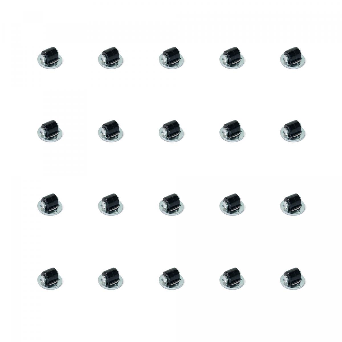 Rueda auxiliar para muebles, para tapa giratoria, diámetro 13mm