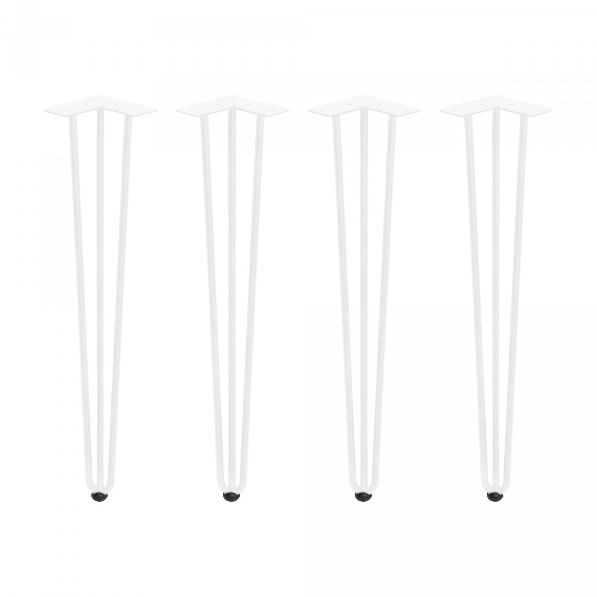 Patas Hairpin de 3 varillas para mesa