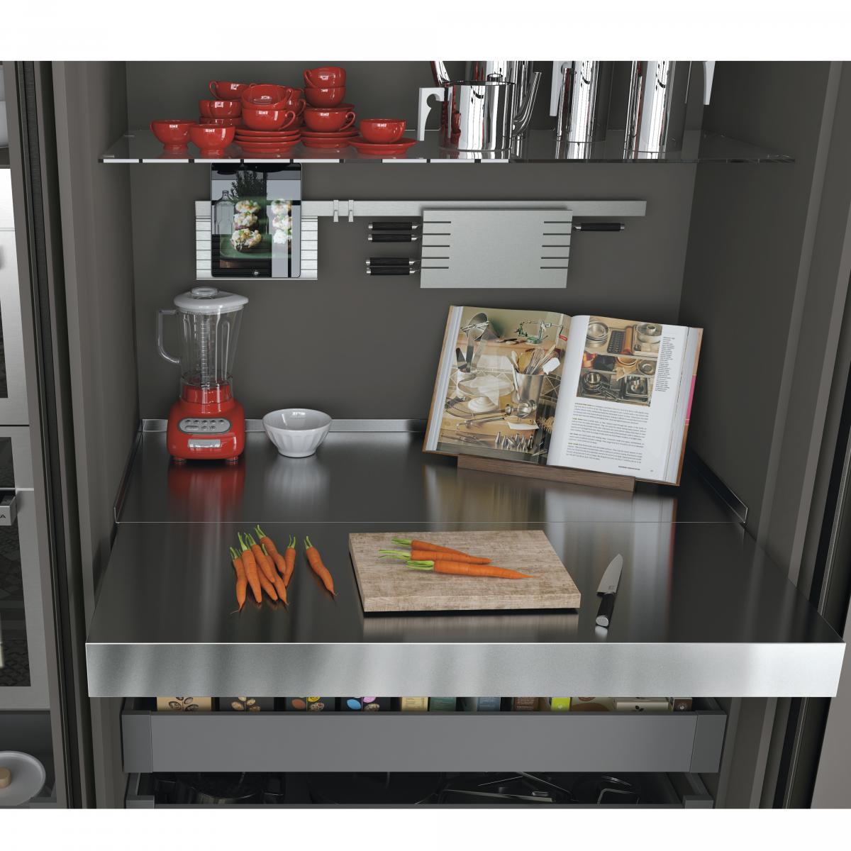 Guías para mesa extensible y elevable Oplà Folding+39 M120