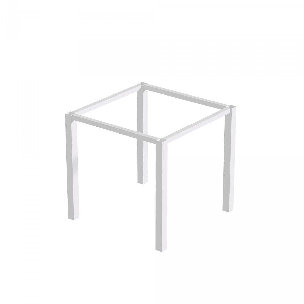 Patas cuadradas y estructura para mesa, 50x50mm