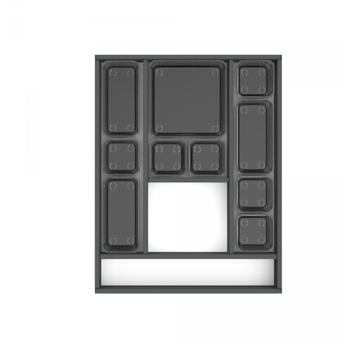Organizador para cajón Alumount 450x500