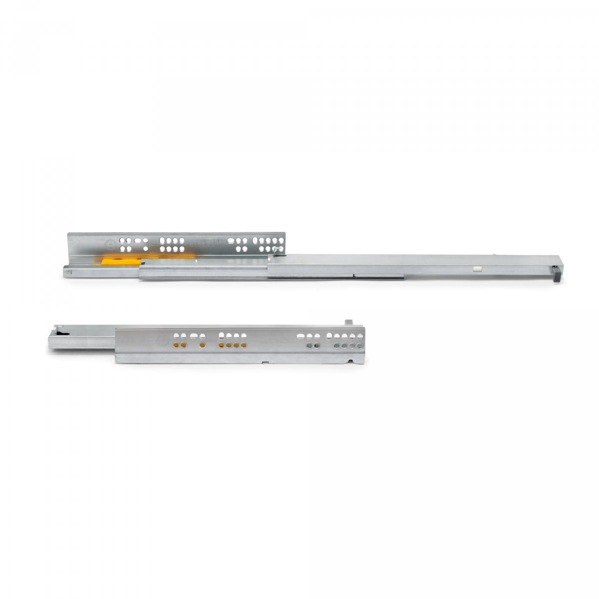 Guías ocultas Silver para cajones de extracción total con push