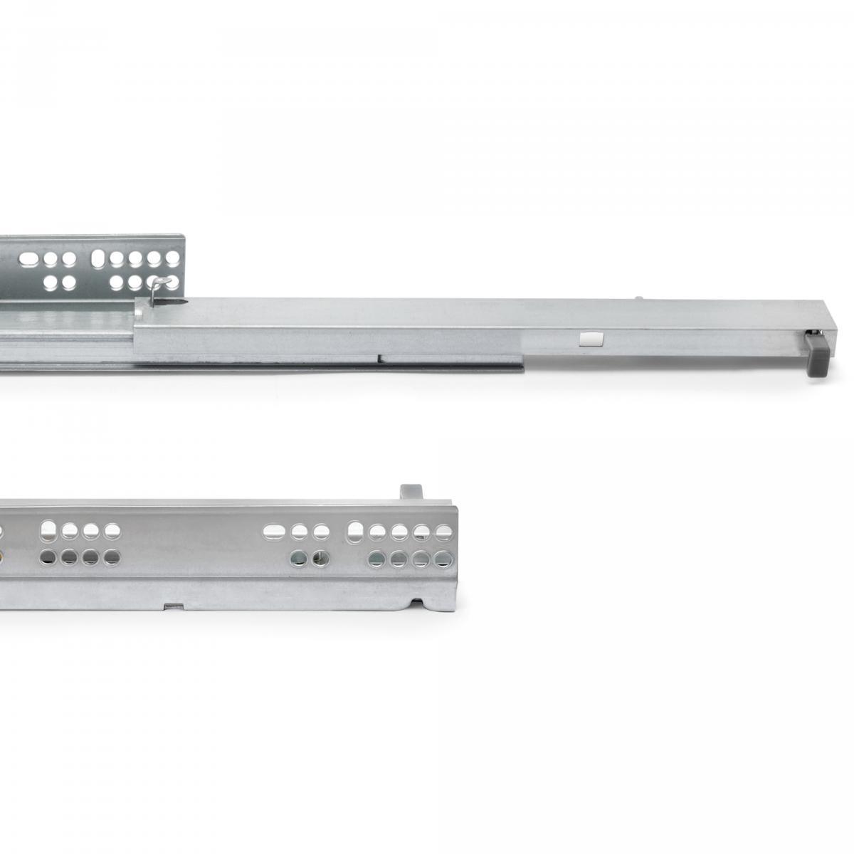 Guías ocultas Silver para cajones de extracción total con push