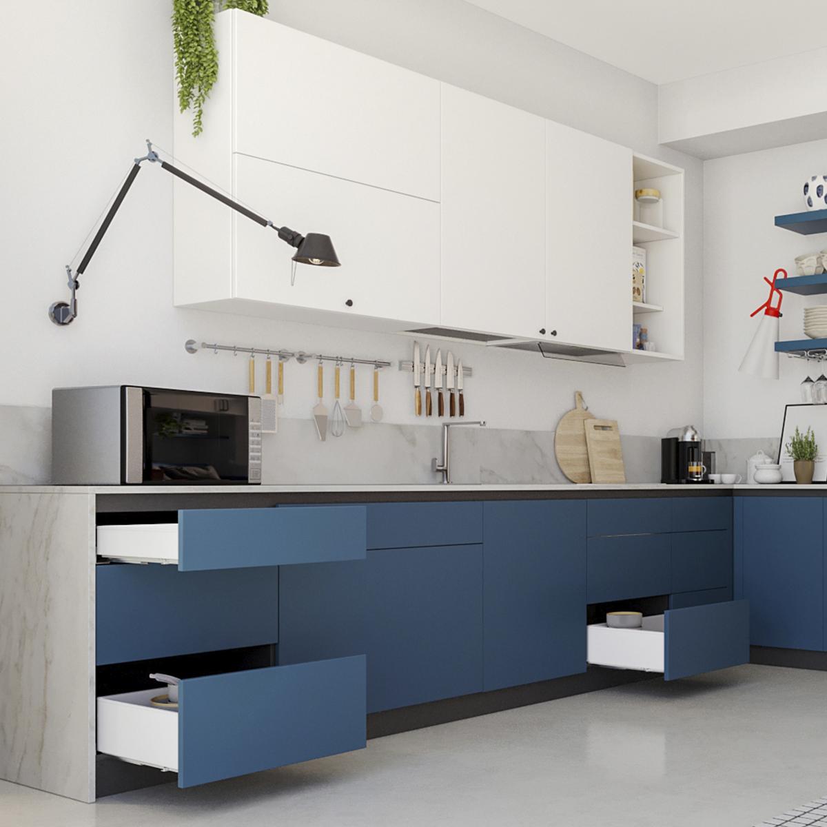 Cajón exterior Simplex 25 kg de altura 88 mm