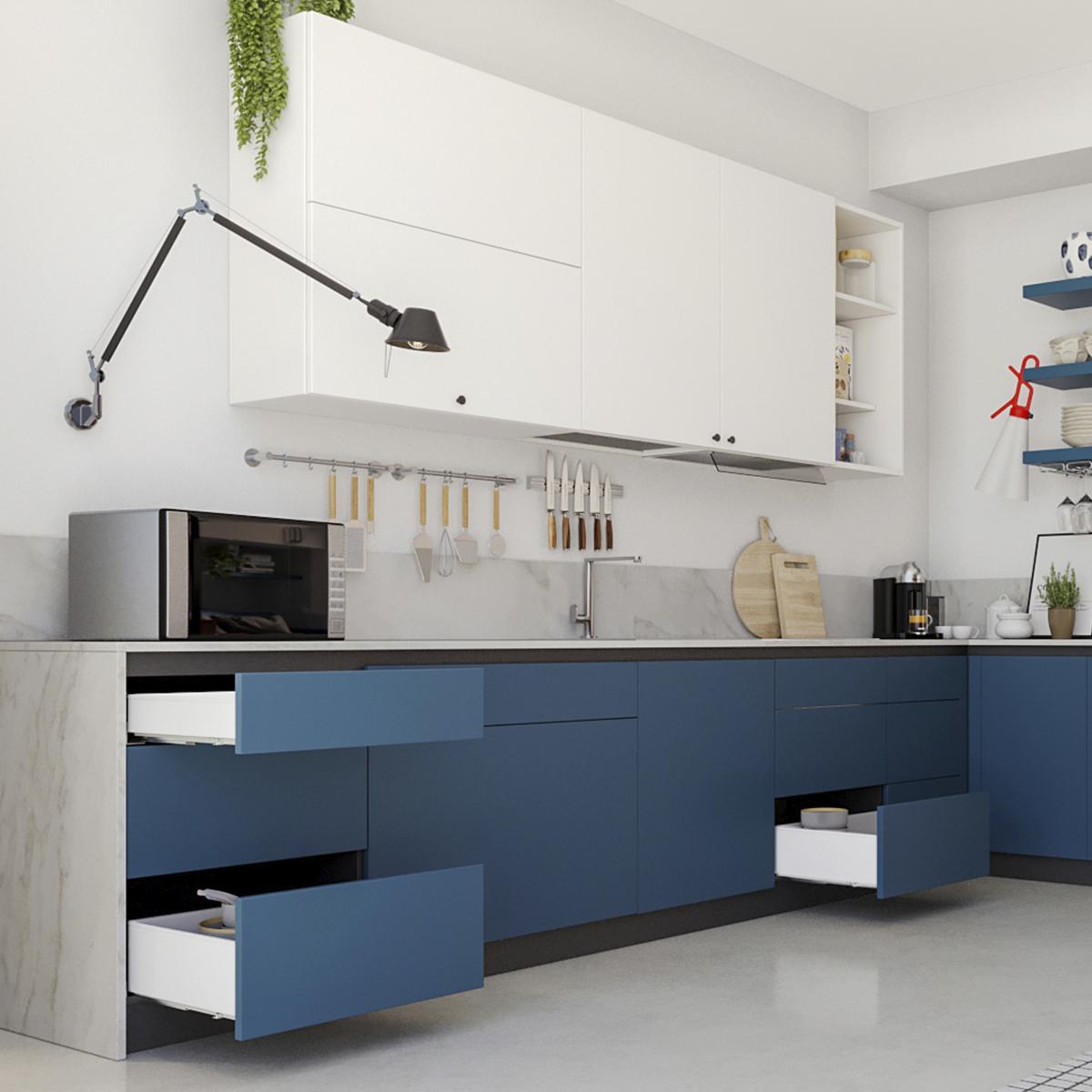 Cajón exterior Simplex 25 kg de altura 122 mm