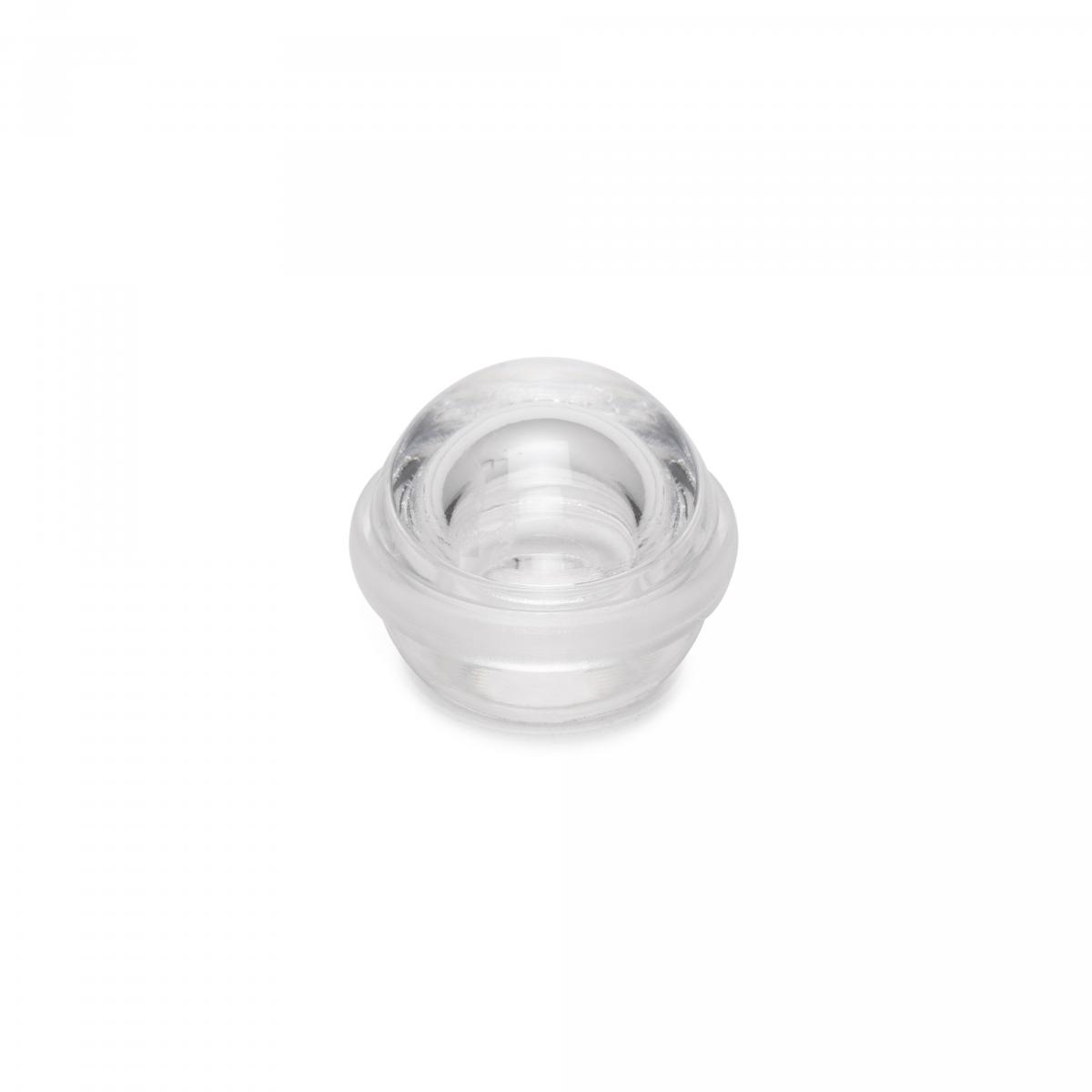 Topes para puertas adhesivos semiesféricos