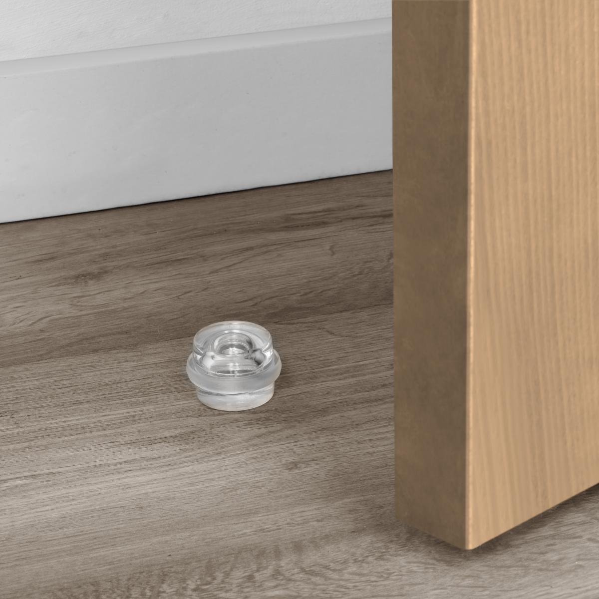 Topes para puertas adhesivos cilíndricos