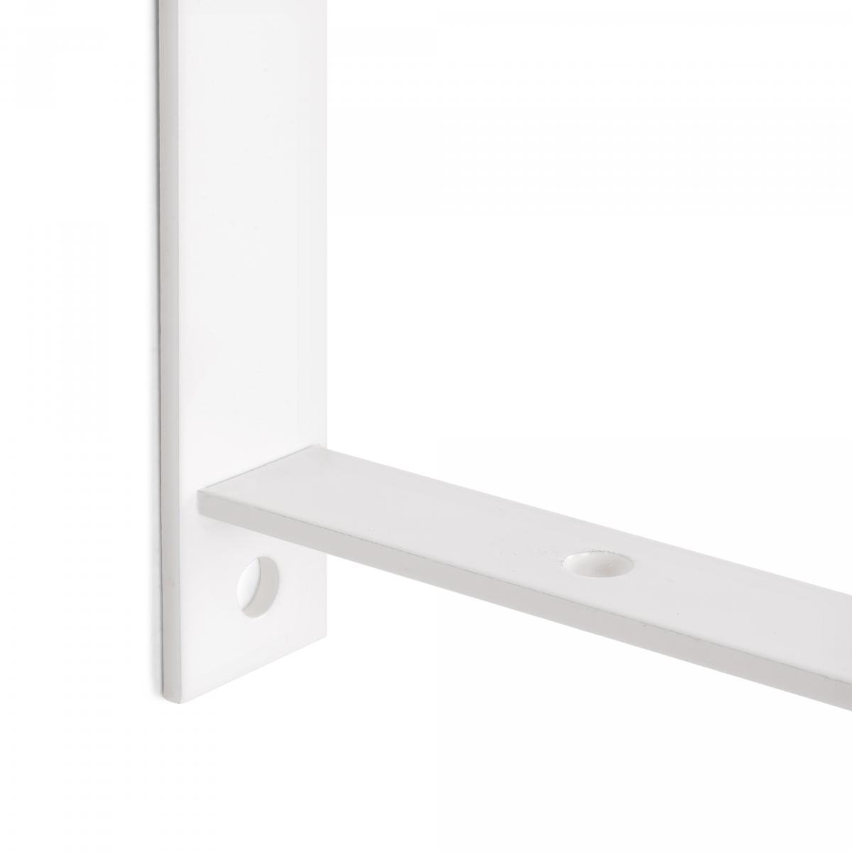 Juego de soportes para estante de madera Shelf con forma triangular