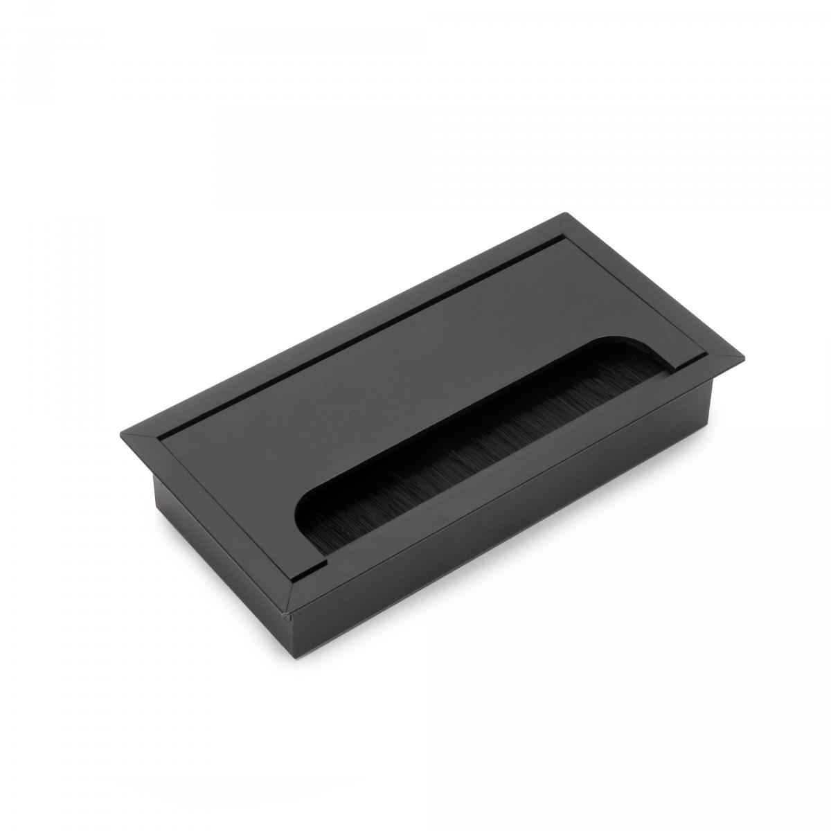Pasacables Quadrum para mesa, rectangular (159x80mm, 269x80mm)