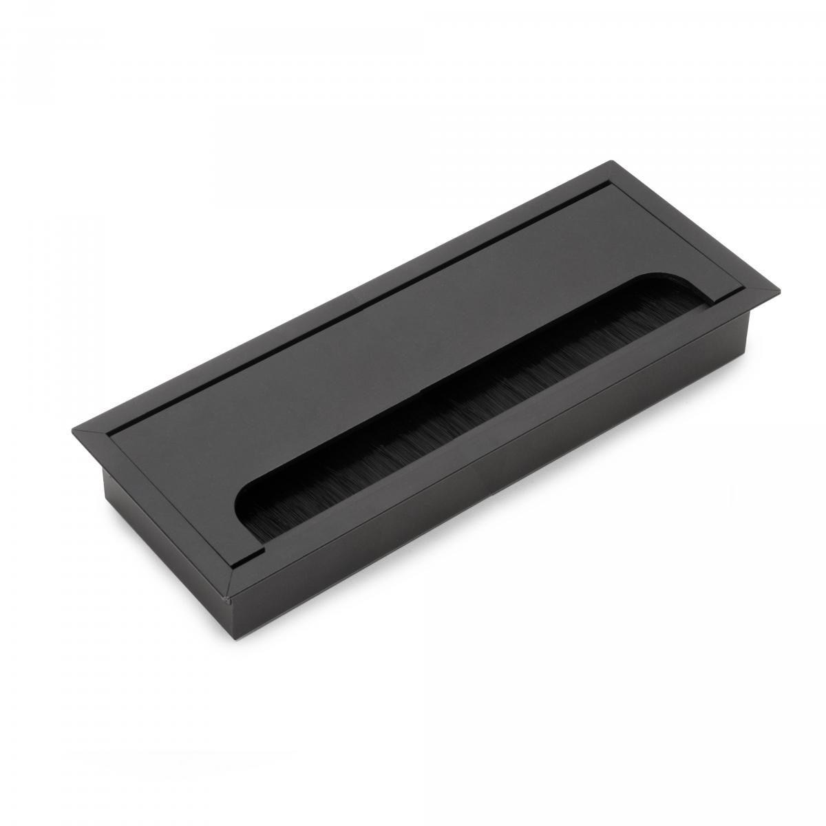 Pasacables Quadrum para mesa, rectangular (159x80mm, 269x80mm)