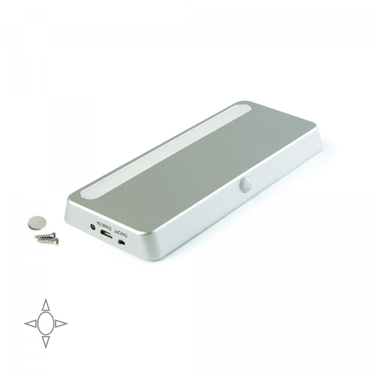 Luminaria LED recargable Kraz con sensor de movimiento